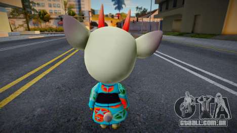 Animal Crossing Shino para GTA San Andreas