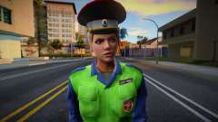 Inspetora de polícia de trânsito feminina para GTA San Andreas