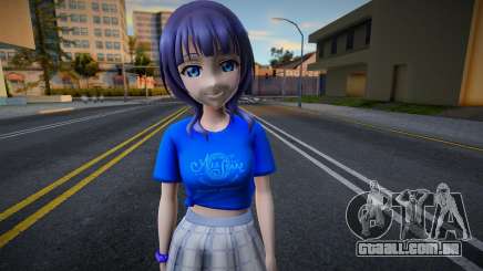 Love Live - Tshirt 103 para GTA San Andreas