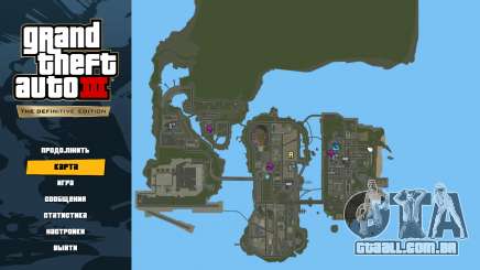 HD Satellite Map para GTA 3 Definitive Edition
