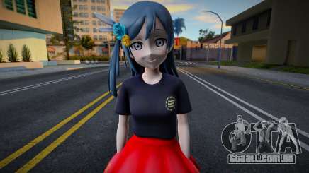 Love Live - Tshirt 63 para GTA San Andreas