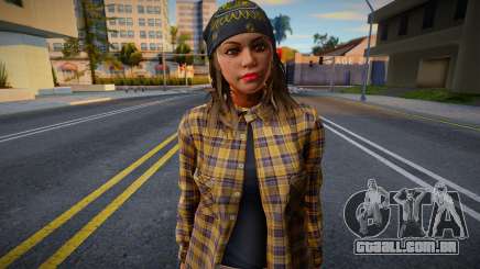 Vagos Girl from GTA V 1 para GTA San Andreas