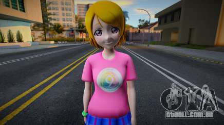 Love Live - Tshirt 154 para GTA San Andreas