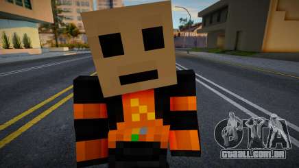 Patrick Fitzgerald from Minecraft 10 para GTA San Andreas