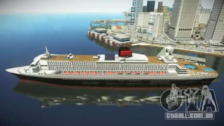 Queen Mary 2 Cruise Ship para GTA 4