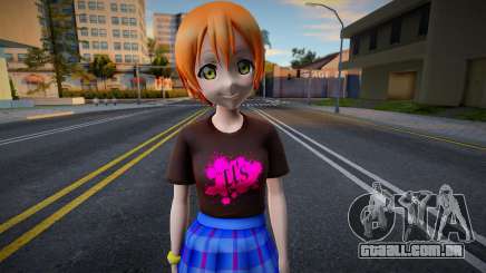 Love Live - Tshirt 116 para GTA San Andreas