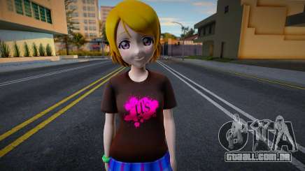 Love Live - Tshirt 128 para GTA San Andreas