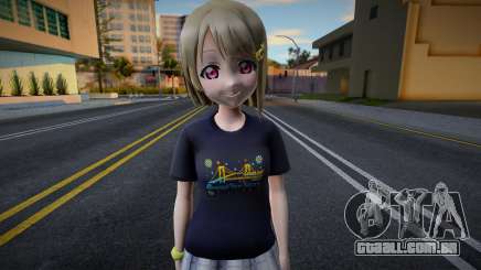 Love Live - Tshirt 123 para GTA San Andreas