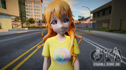 Love Live - Tshirt 151 para GTA San Andreas