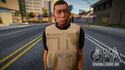 Merryweather Skin from GTA V 4 para GTA San Andreas