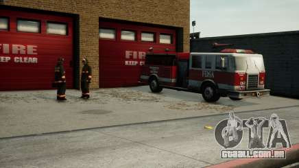 Posto de bombeiros realista em San Fierro para GTA San Andreas Definitive Edition
