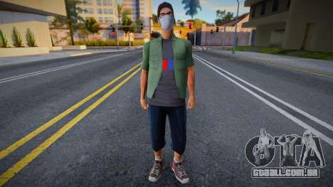 Zero em uma máscara protetora para GTA San Andreas