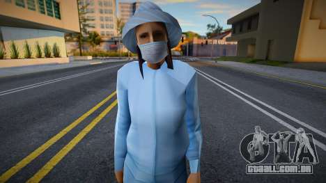 Hfyst em uma máscara protetora para GTA San Andreas