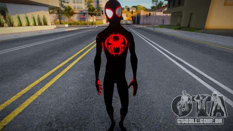 Miles Morales Across The Spider-Verse Suit (Blac para GTA San Andreas