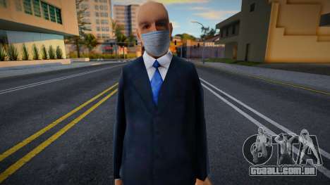 Somobu em uma máscara protetora para GTA San Andreas