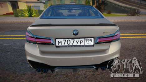 BMW M5 CS para GTA San Andreas