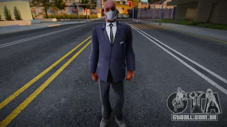 Bmyboun em uma máscara protetora para GTA San Andreas