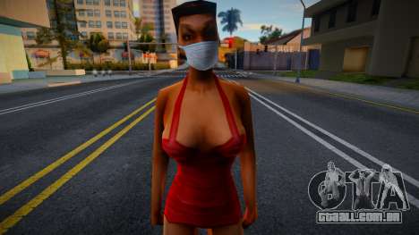 Sbfypro em uma máscara protetora para GTA San Andreas