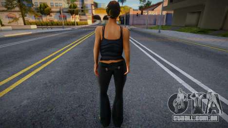 Catalina em uma máscara protetora para GTA San Andreas