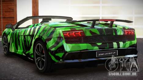 Lamborghini Gallardo Spyder Qz S4 para GTA 4