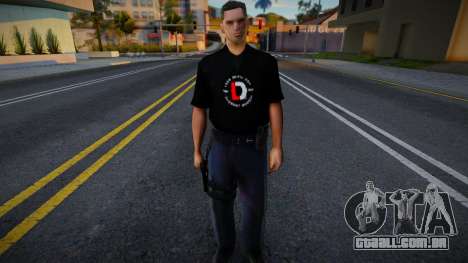 Policial em um novo uniforme 1 para GTA San Andreas