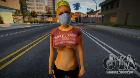 Wfyjg em uma máscara protetora para GTA San Andreas