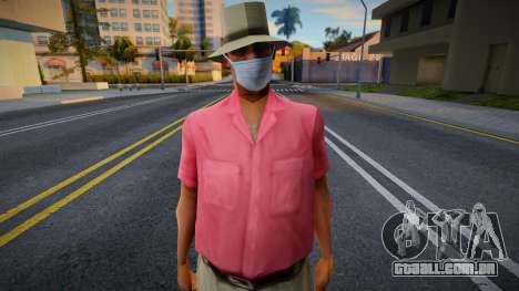 Hmogar em uma máscara protetora para GTA San Andreas