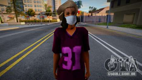 Bfyst em uma máscara protetora para GTA San Andreas