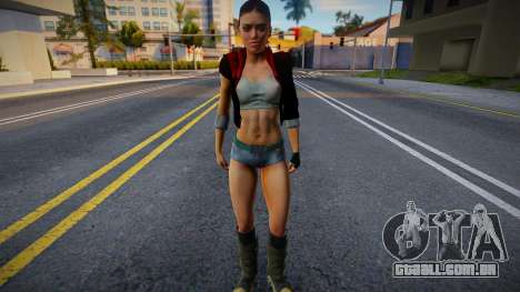 Adriana Lima in Shorts para GTA San Andreas