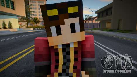 Minecraft Boy Skin 1 para GTA San Andreas