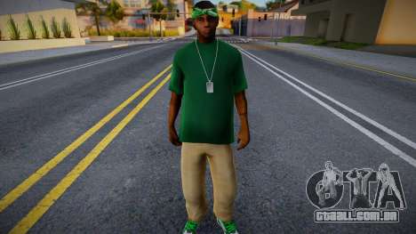 Jovem com Grove para GTA San Andreas