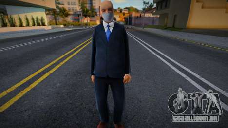 Somobu em uma máscara protetora para GTA San Andreas