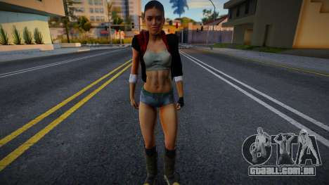 Adriana Lima in Shorts HD para GTA San Andreas