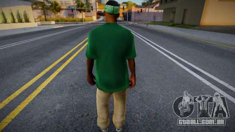 Jovem com Grove para GTA San Andreas