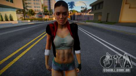 Adriana Lima in Shorts HD para GTA San Andreas