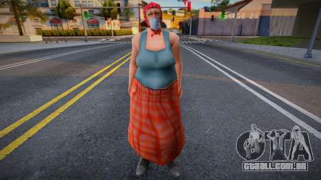 Cwfohb em máscara protetora para GTA San Andreas