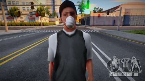Bmycg em uma máscara protetora para GTA San Andreas
