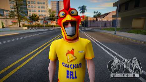 Wmybell em uma máscara protetora para GTA San Andreas