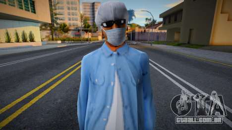 Sbmycr em uma máscara protetora para GTA San Andreas
