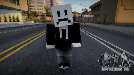 Minecraft Boy Skin 34 para GTA San Andreas
