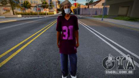 Bfyst em uma máscara protetora para GTA San Andreas