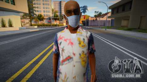 Bmori em uma máscara protetora para GTA San Andreas