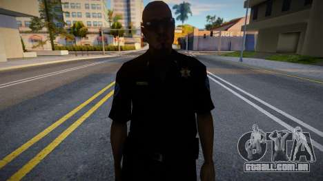 César em uniforme policial para GTA San Andreas