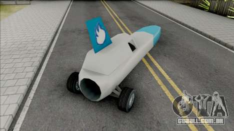 Rocket Car from The Simpsons Hit & Run para GTA San Andreas