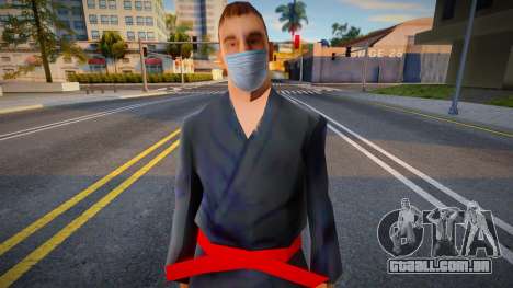 Wmykara em uma máscara protetora para GTA San Andreas