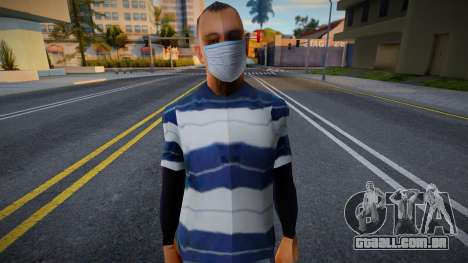 Vhmycr em uma máscara protetora para GTA San Andreas