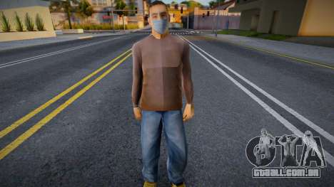 Omyst em uma máscara protetora para GTA San Andreas