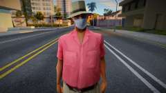 Hmogar em uma máscara protetora para GTA San Andreas