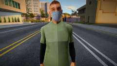 Swmycr em uma máscara protetora para GTA San Andreas