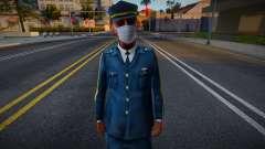 Bmosec em uma máscara protetora para GTA San Andreas